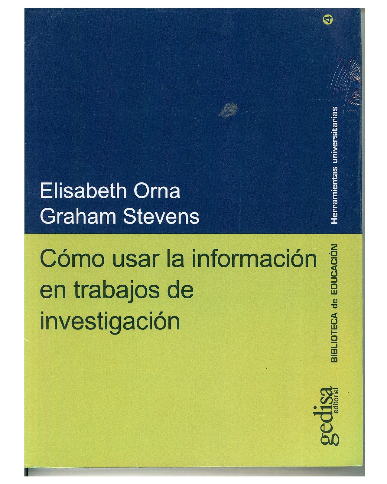 Libro '' Cómo Usar La Información En Trabajos De Investigación'' $780