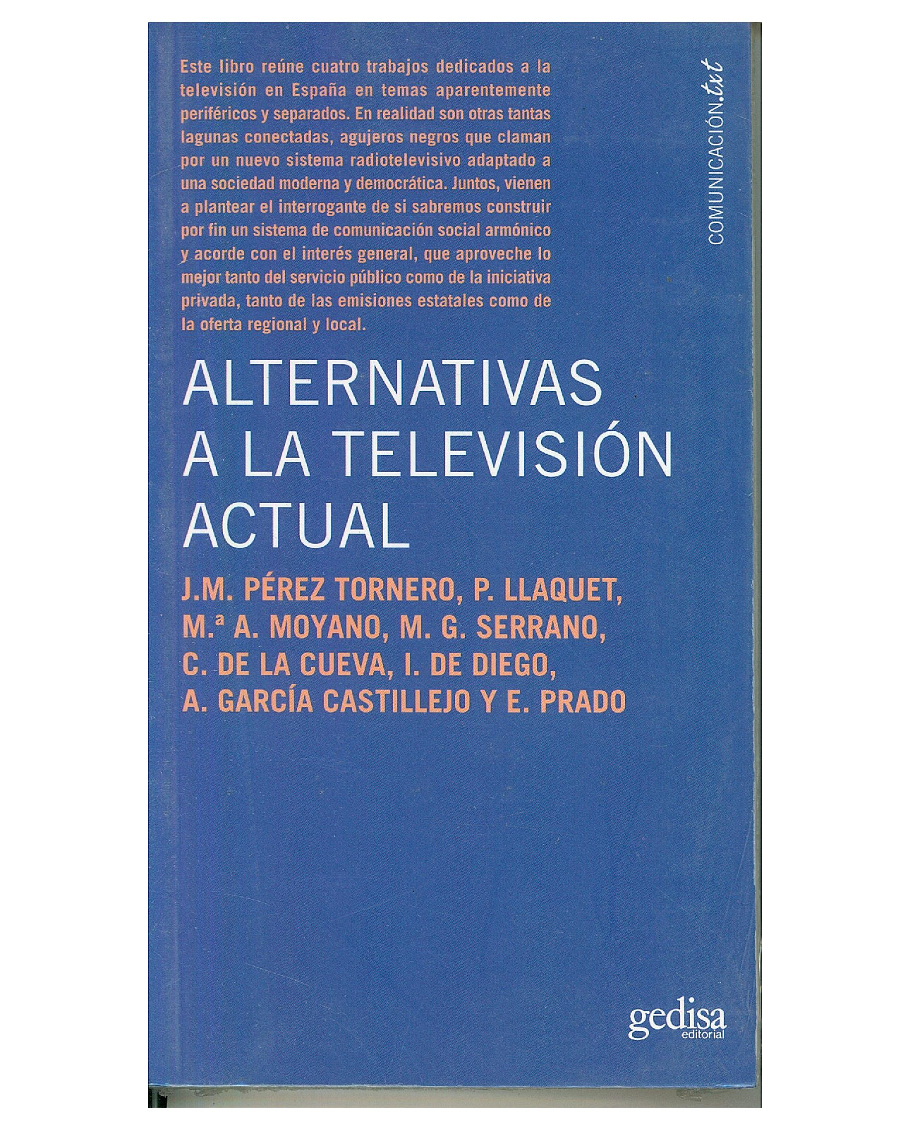 Foto 2 pulgar | Libro '' Alternativas A La Televisión Actual''