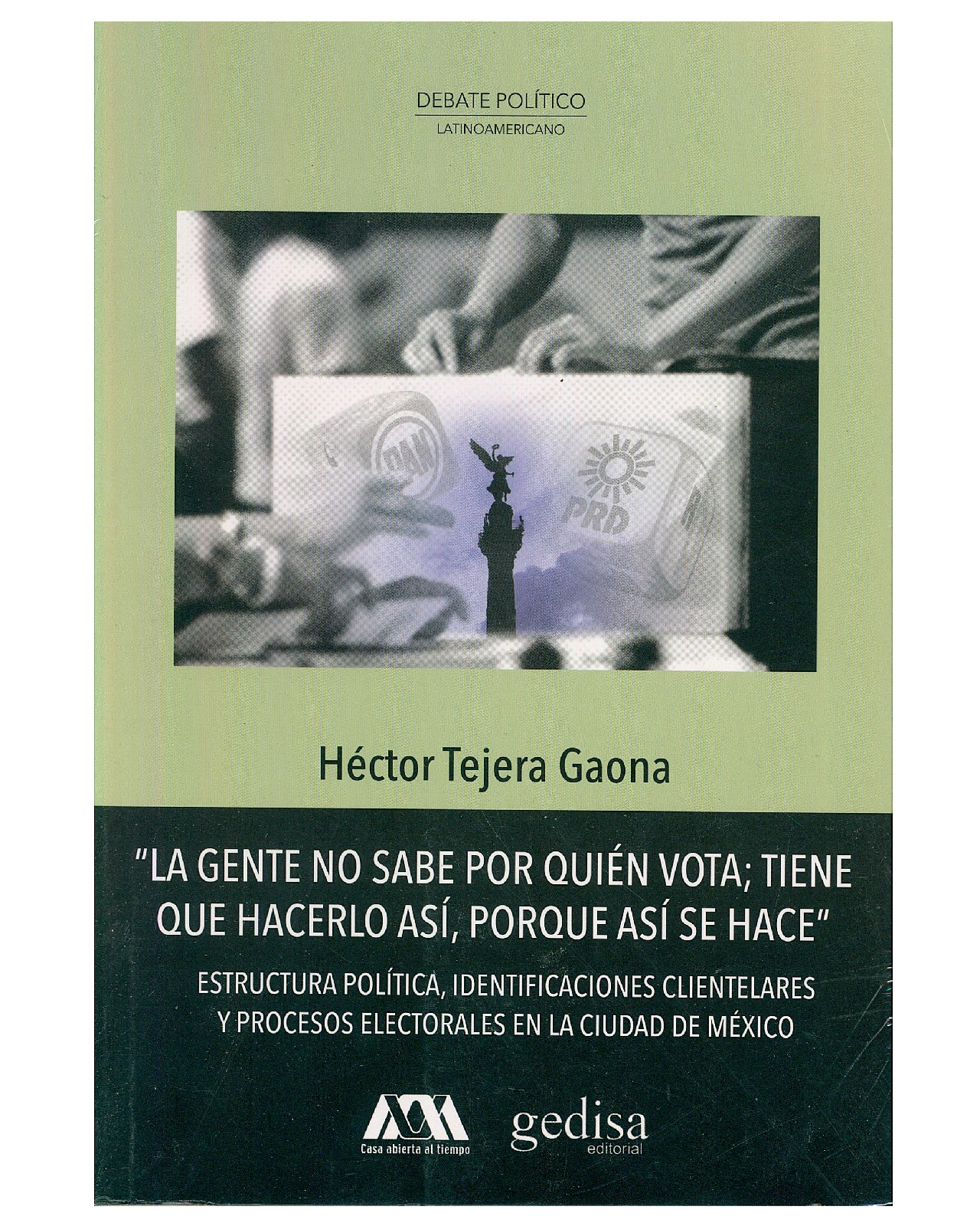 Foto 2 pulgar | Libro '' La Gente No Sabe Por Quien Vota, Tiene Que Hacerlo Asi, Por Que Asi Se Hace.''