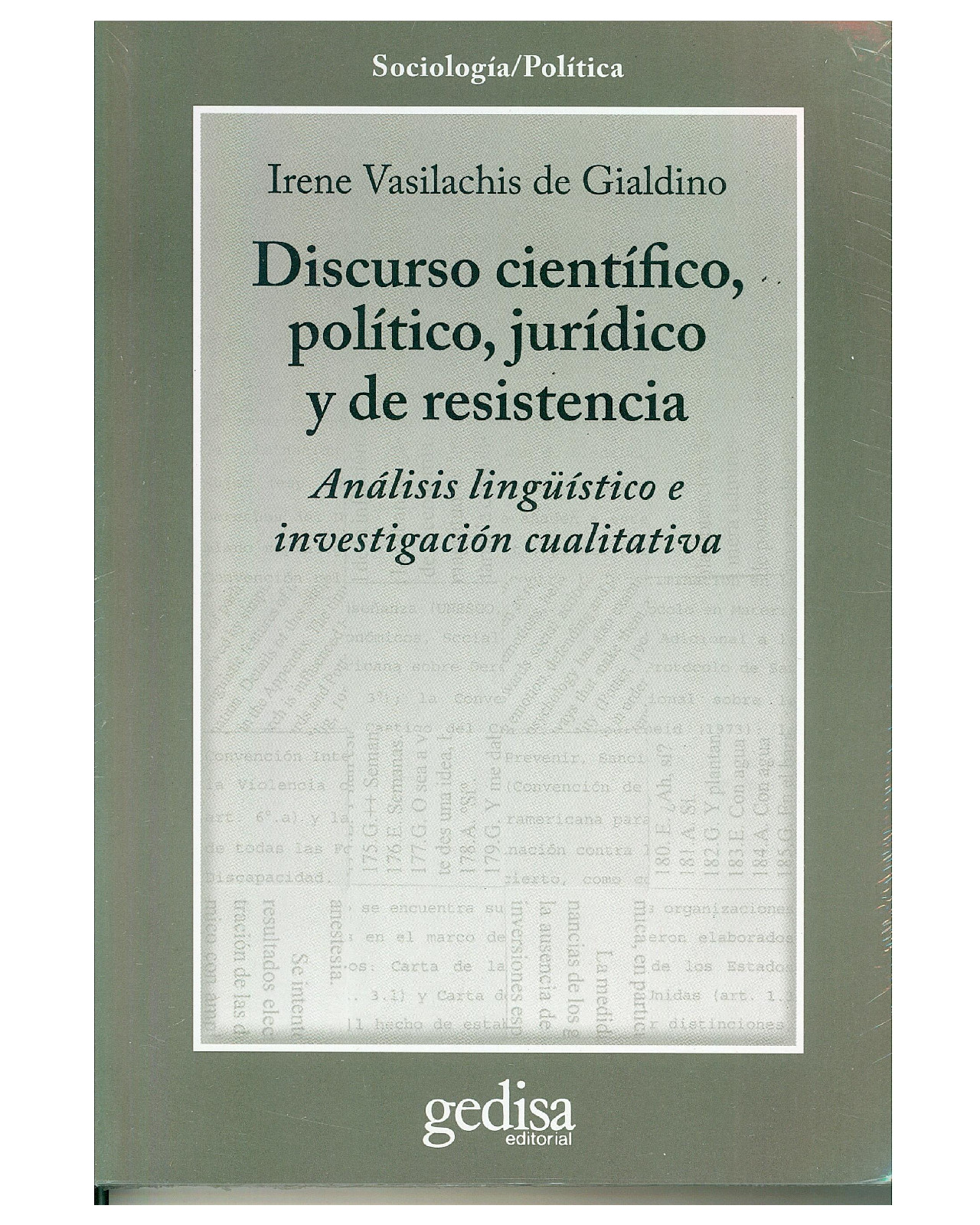 Foto 1 | Libro '' Discurso Científico, Político, Jurídico Y De Resistencia''