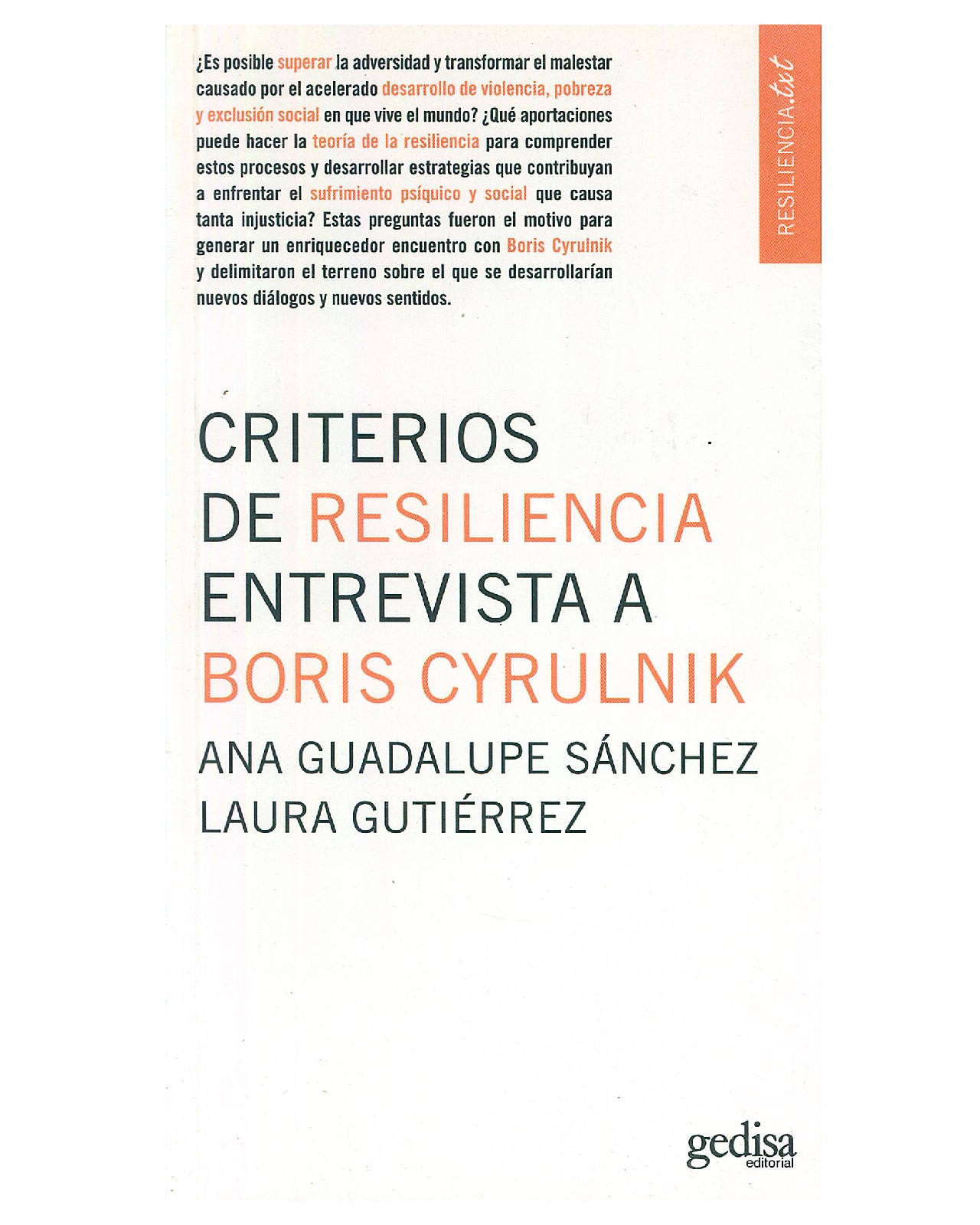 Foto 1 | Libro '' Criterios De Resiliencia''