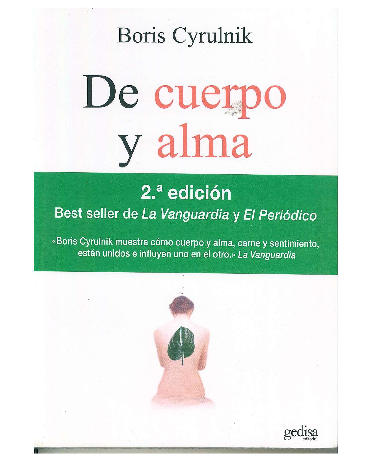 Foto 2 pulgar | Libro '' De Cuerpo Y Alma''