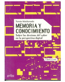 Foto 1 | Libro '' Memoria Y Conocimiento''