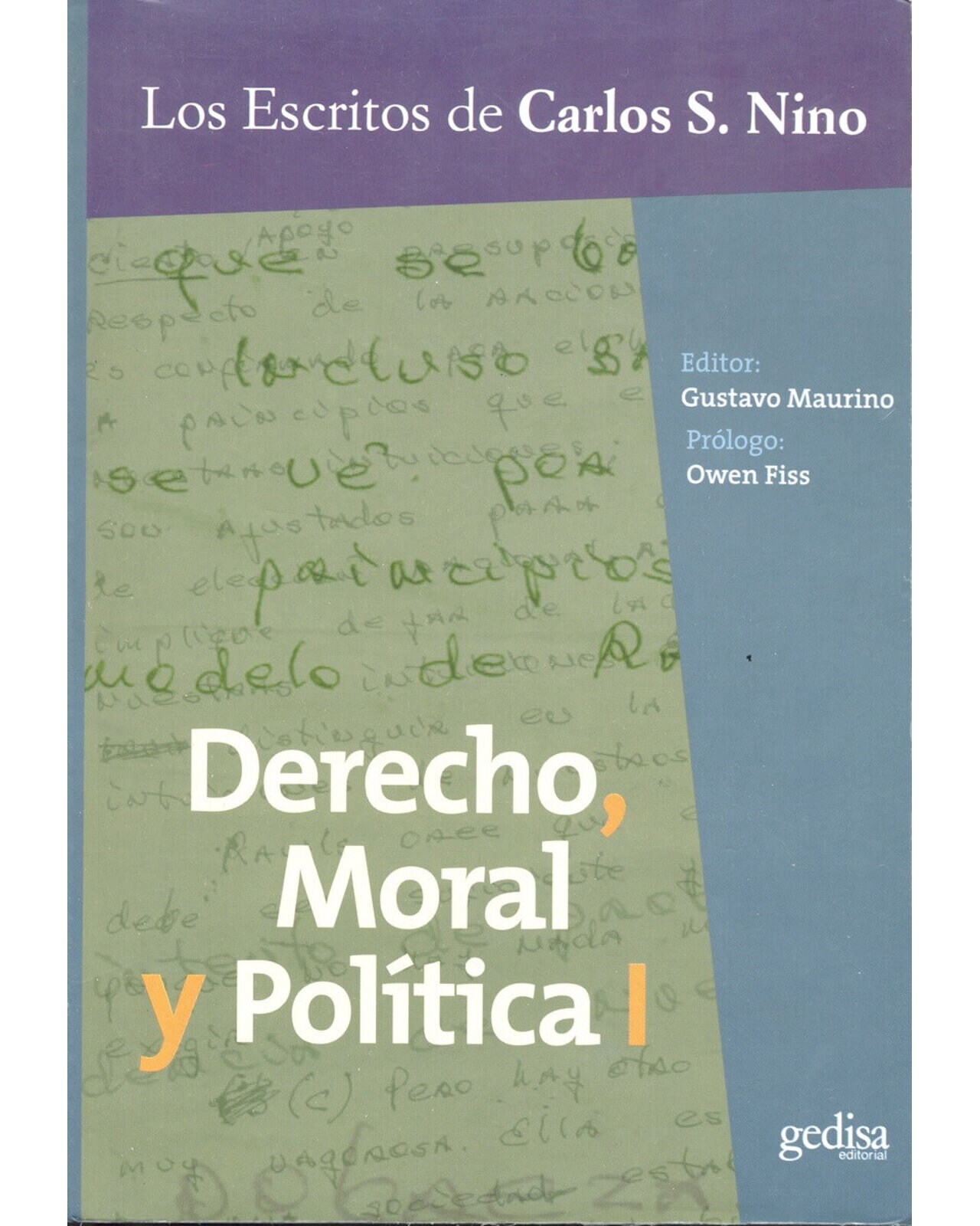 Libro '' Derecho, Moral Y Política Vol. I'' $710