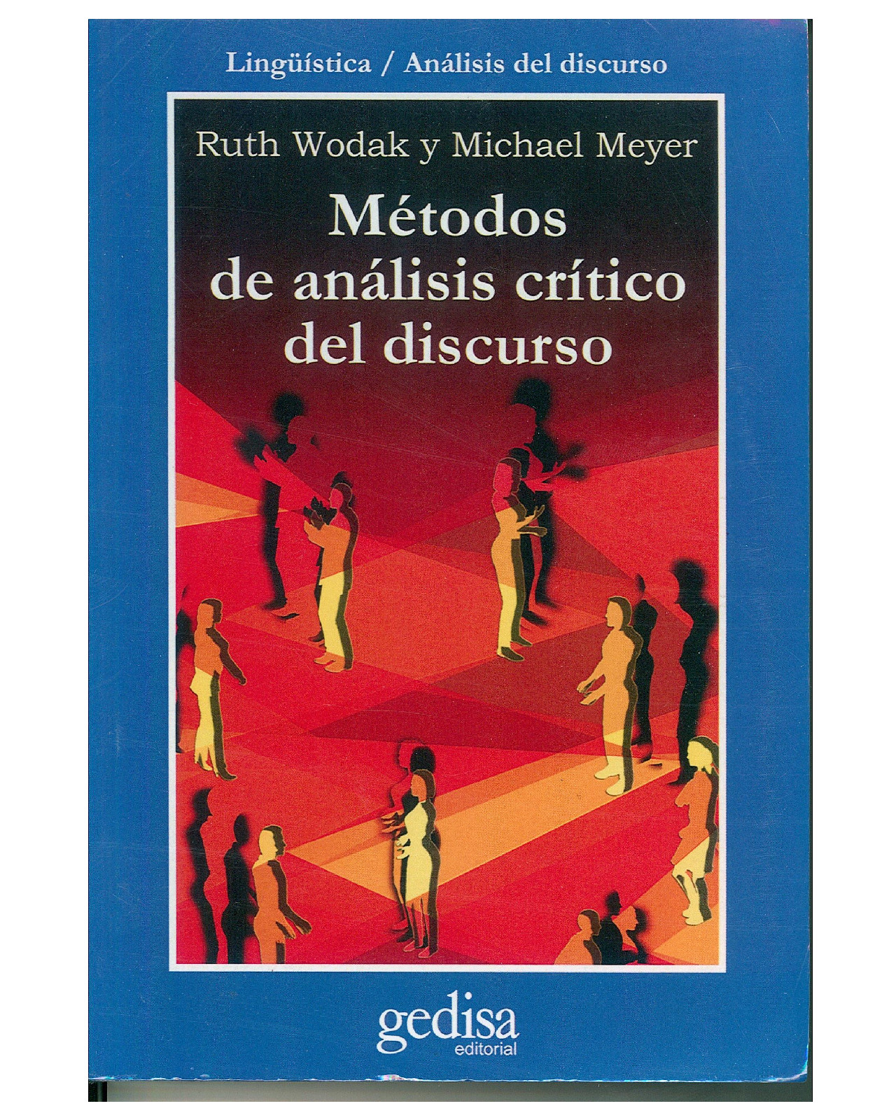 Libro '' Métodos De Análisis Crítico Del Discurso''