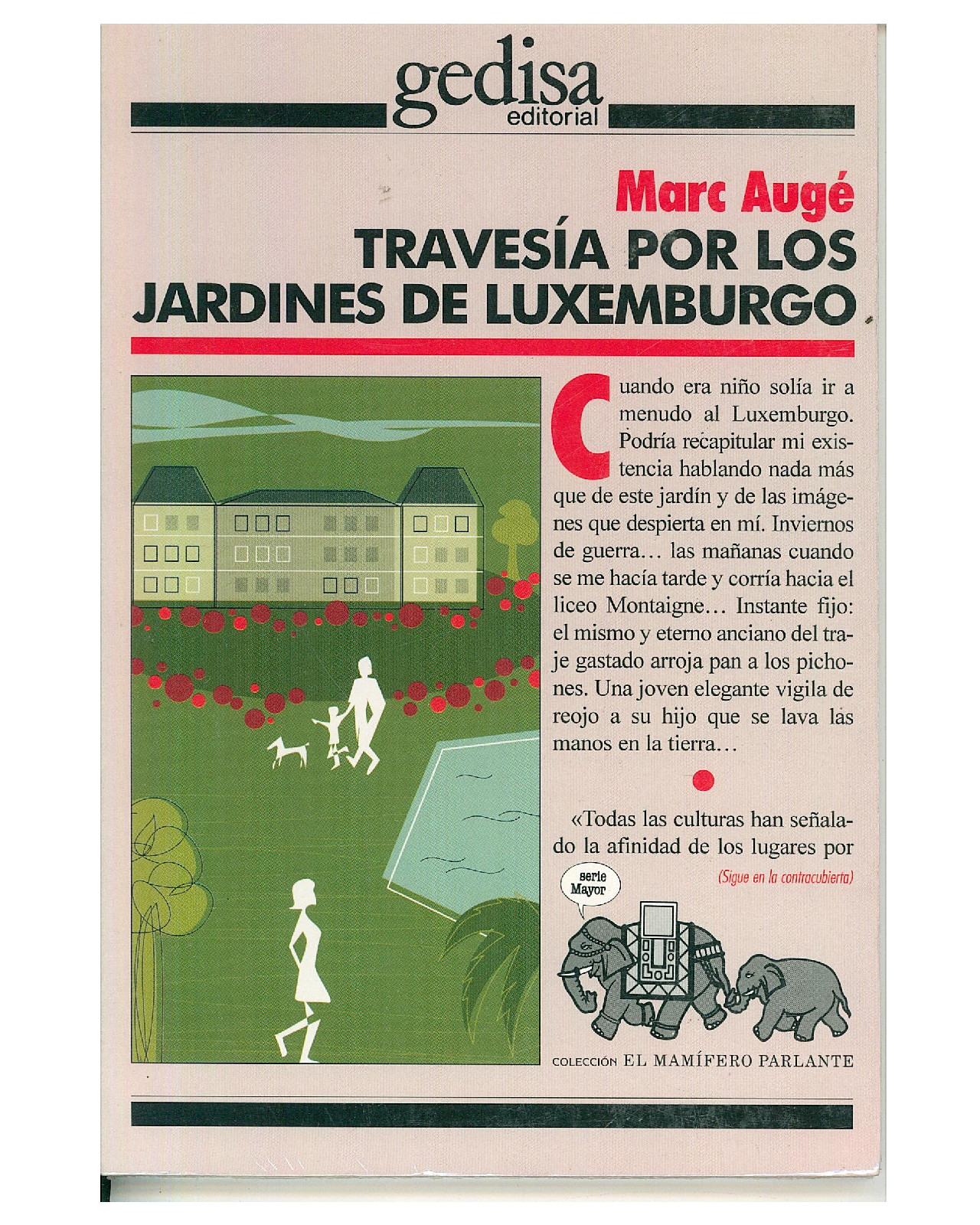 Foto 2 pulgar | Libro '' Travesia Por Los Jardines De Luxemburgo''