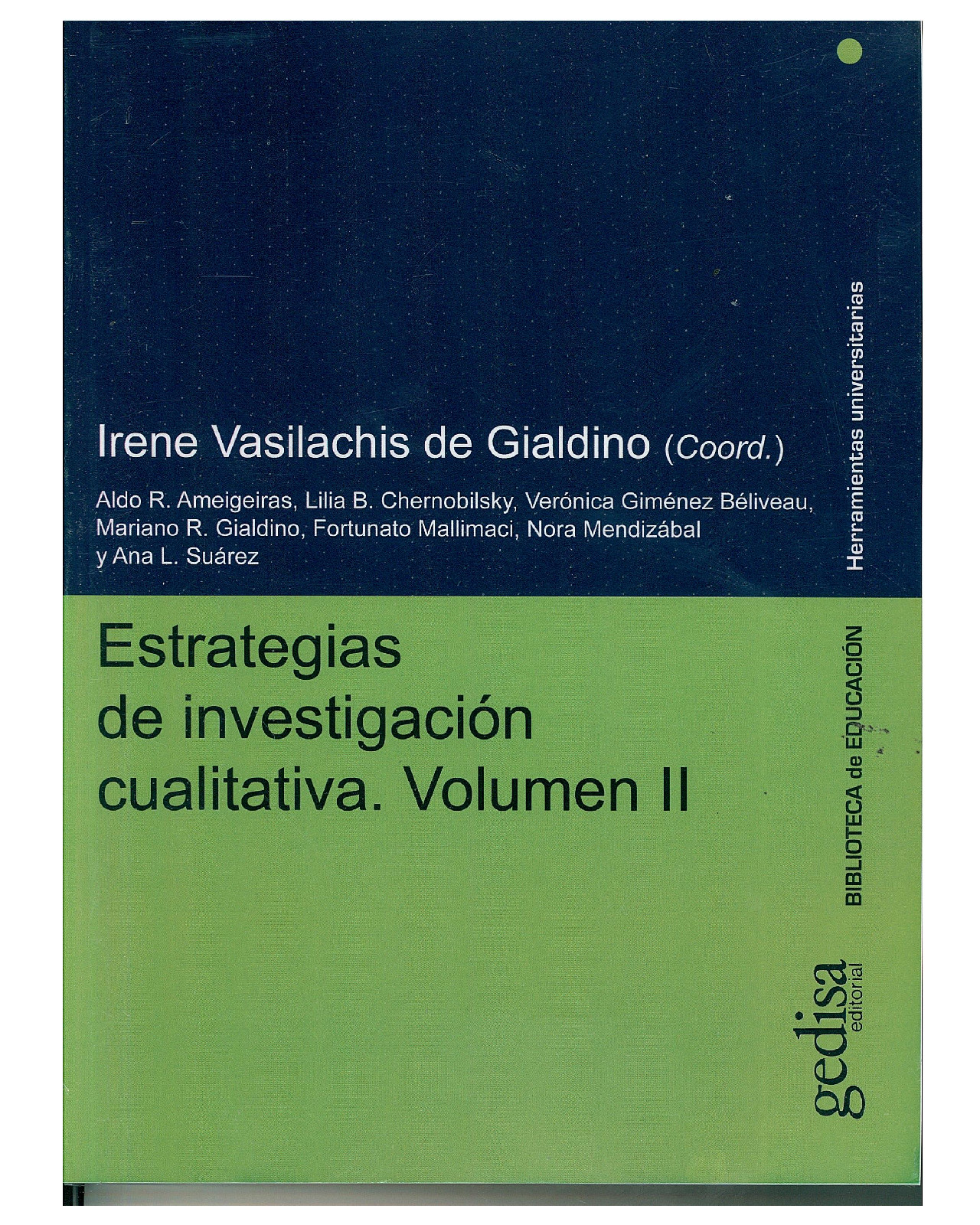 Foto 2 pulgar | Libro '' Estrategias De Investigacion Cualitativa Vol. Ii''