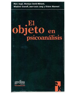 Foto 1 | Libro '' El Objeto En Psicoanálisis''