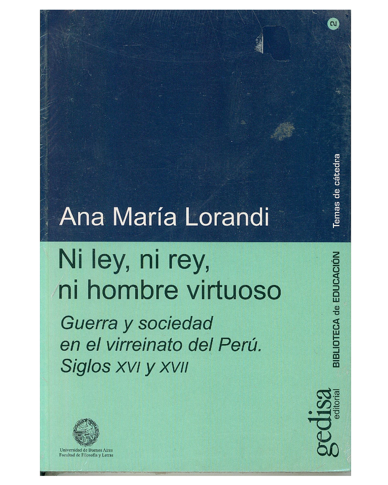 Foto 2 pulgar | Libro '' Ni Ley, Ni Rey, Ni Hombre Virtuoso''