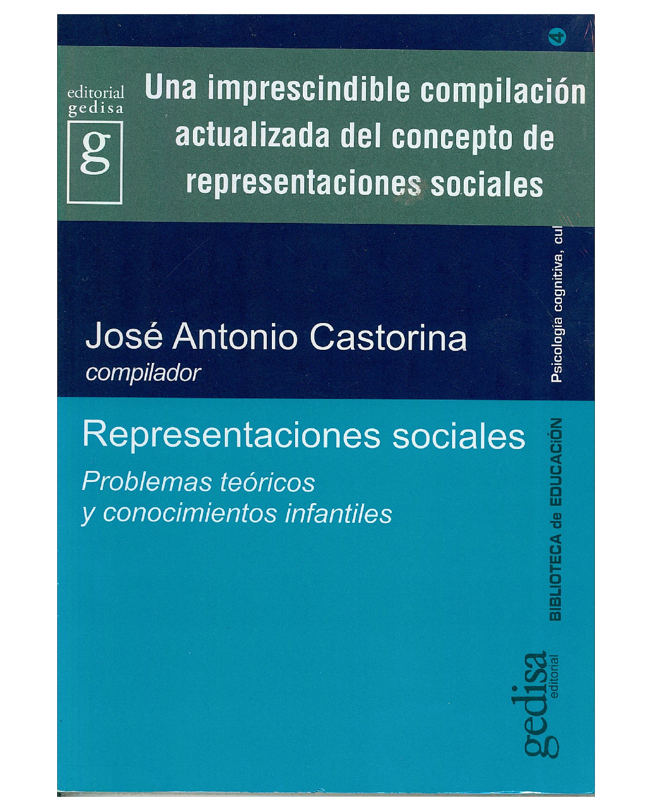 Foto 1 | Libro '' Representaciones Sociales''