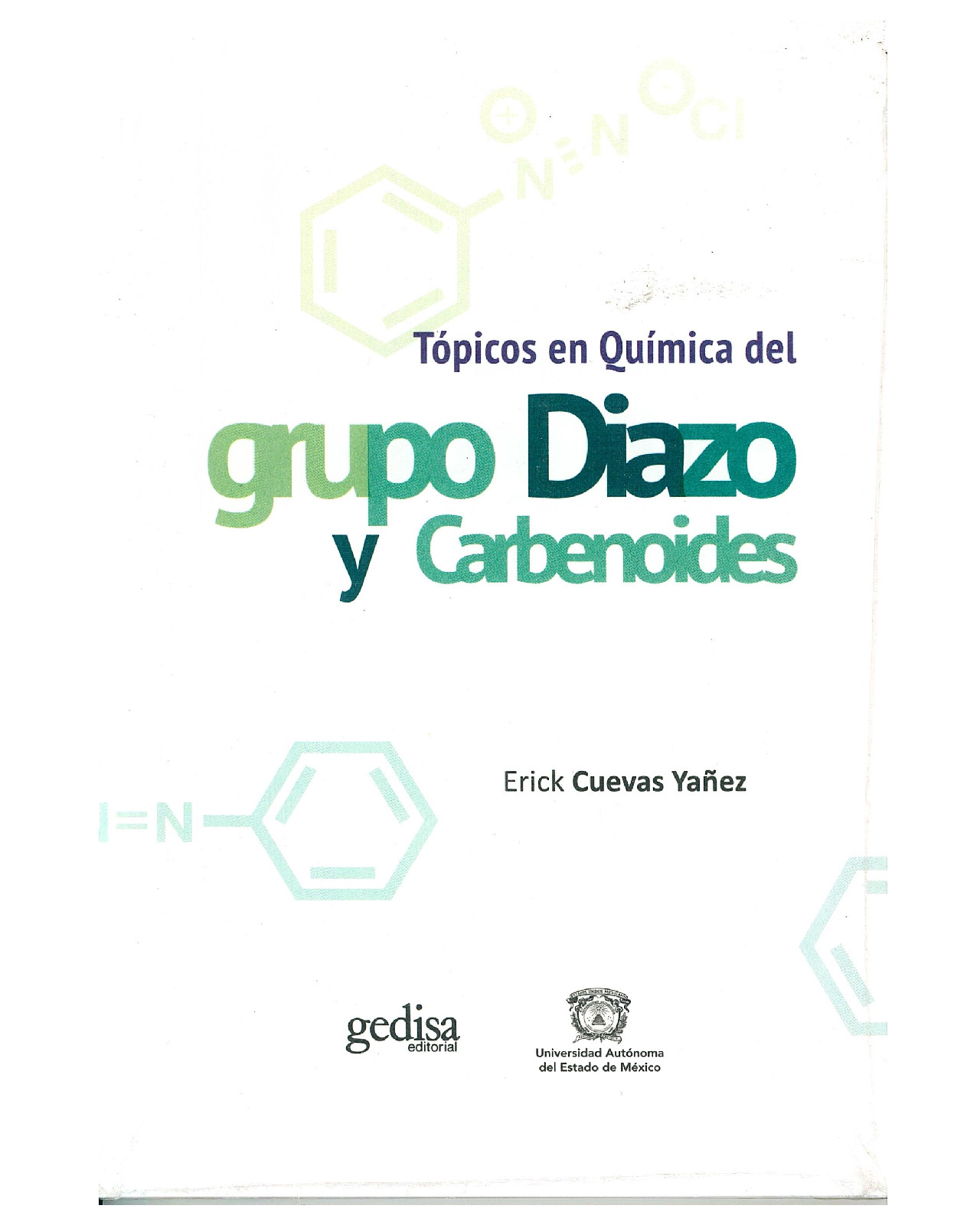 Foto 2 pulgar | Libro '' Topicos En Quimica Del Grupo Diazo Y Carbenoides''