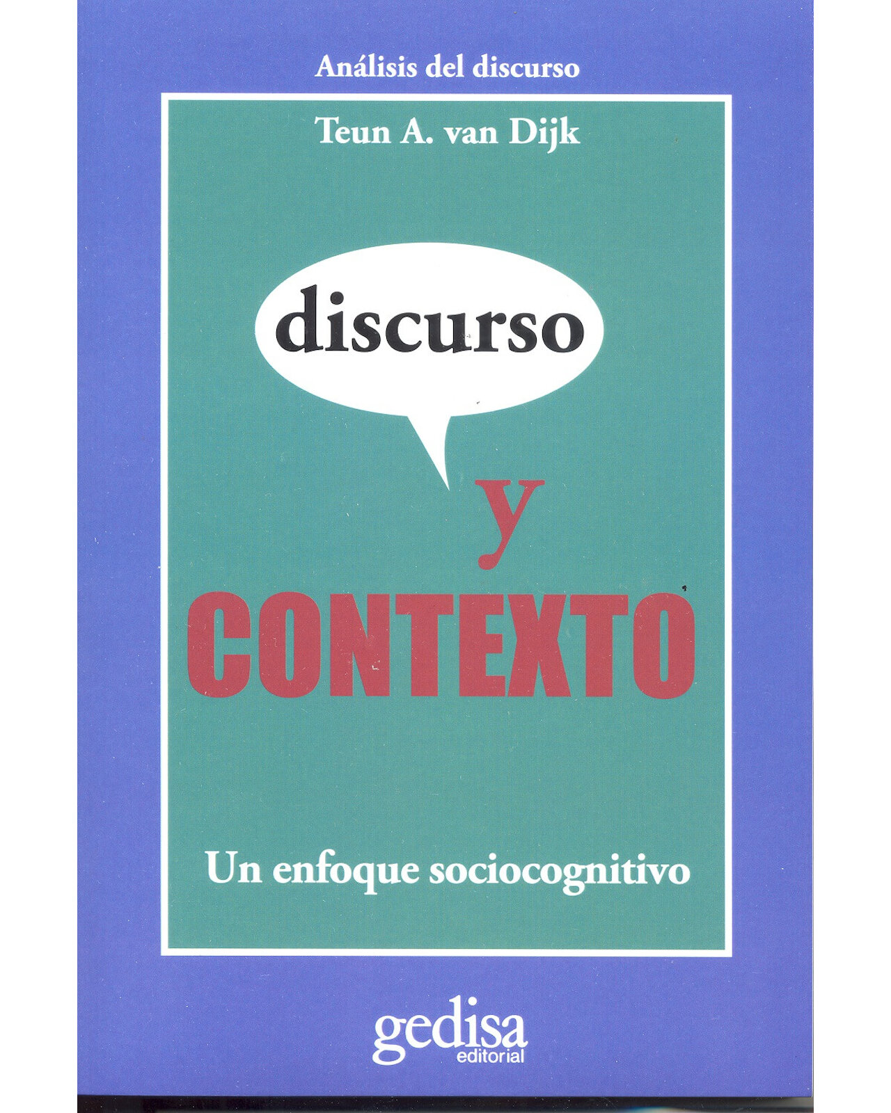 Foto 2 pulgar | Libro '' Discurso Y Contexto''