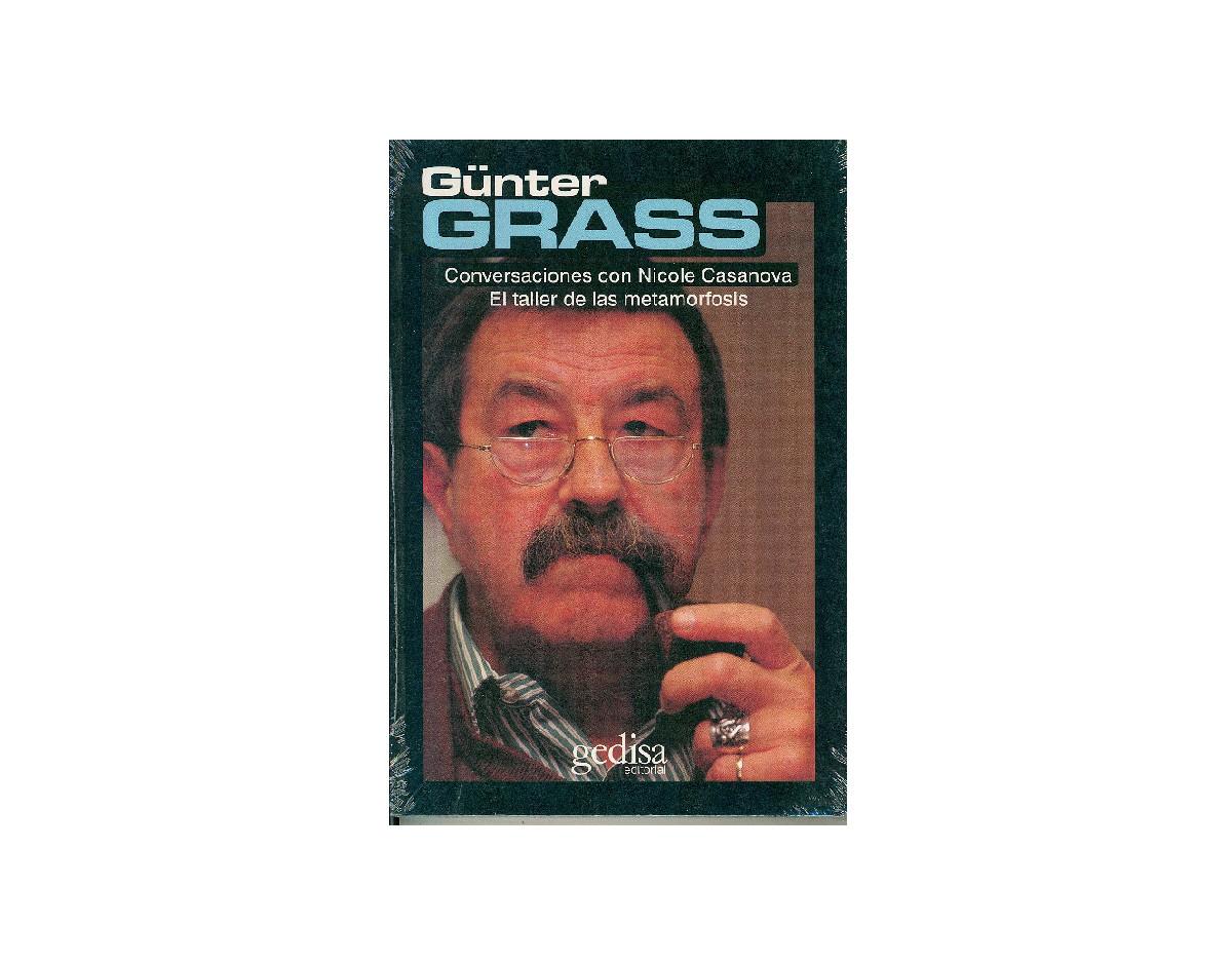 Foto 2 pulgar | Conversaciones Con Gunter Grass