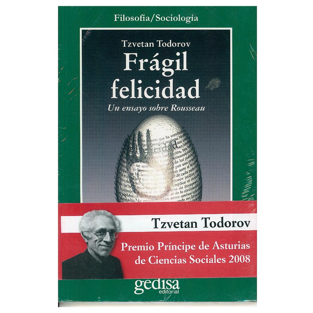 Foto 1 | Libro Frágil Felicidad Gedisa