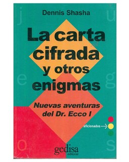 Foto 1 | Carta Cifrada Y Otros Enigmas
