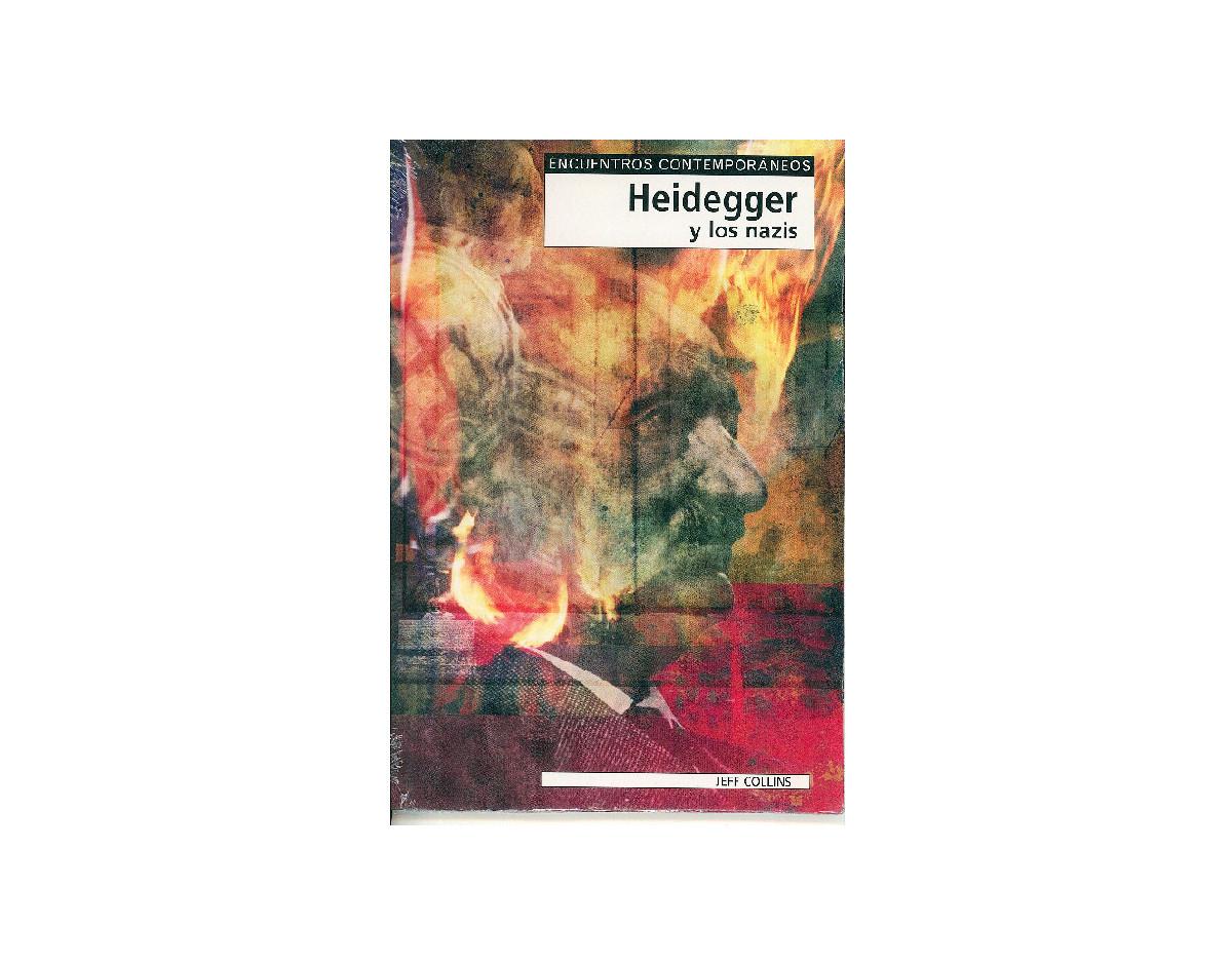 Foto 2 pulgar | Libro "Heidegger Y Los Nazis"