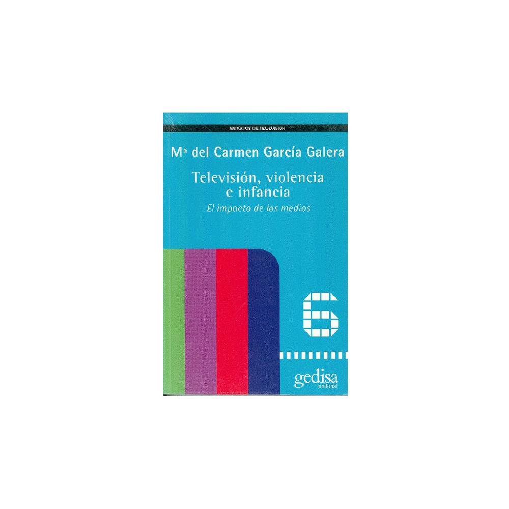 Foto 2 pulgar | Libro Televisión, Violencia e Infancia Gedisa María del Carmen García Galera