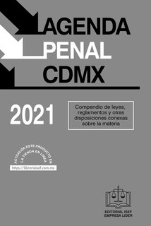 Foto 1 | Agenda Penal De La Ciudad De México 2021