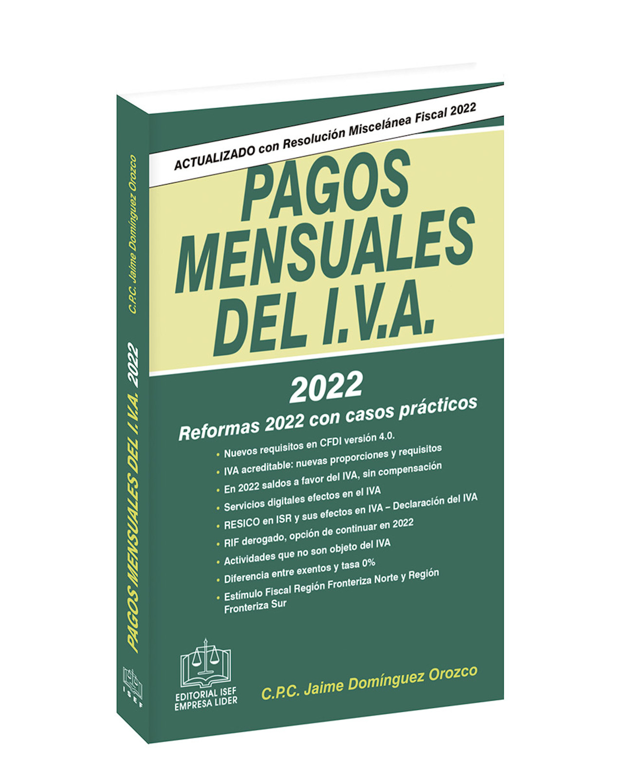Foto 2 pulgar | Libro '' Pagos Mensuales Del Iva 2022''