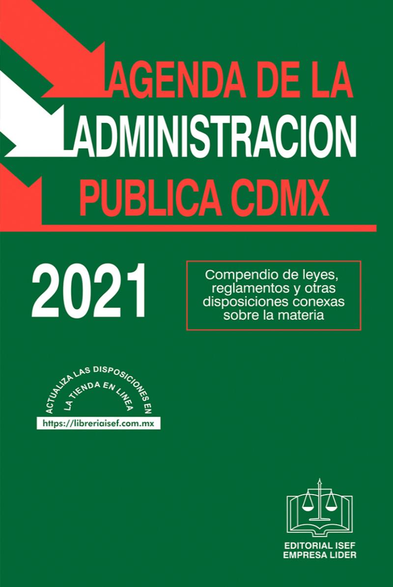 Agenda De La Administración Pública De La Ciudad De México 2021