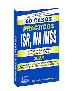 Foto 1 | Libro '' 60 Casos Prácticos Isr,iva,imss 2022''