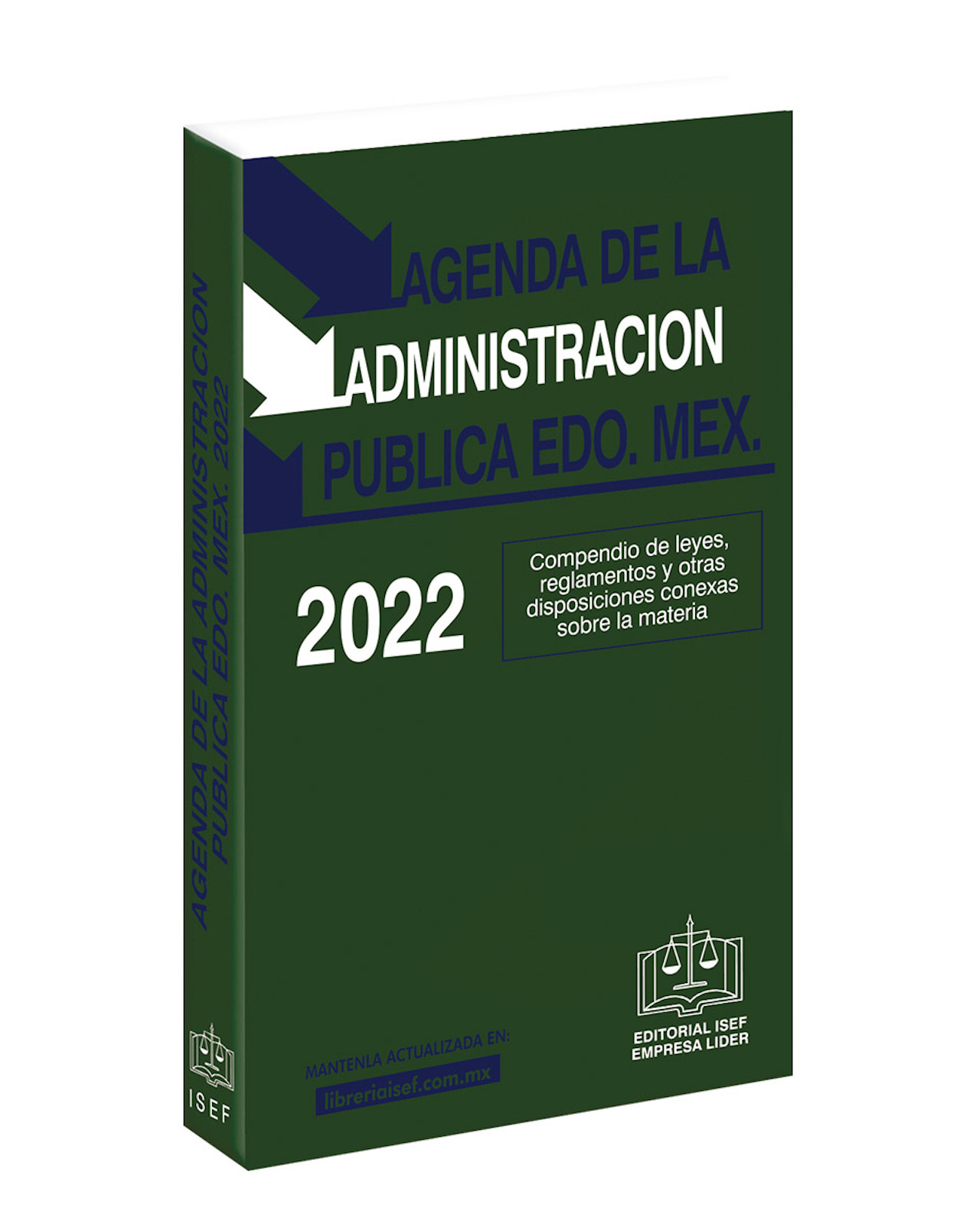 Foto 2 pulgar | Libro '' Agenda De La Administración Pública Del Estado De México 2022''