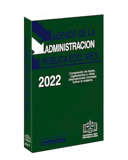 Foto 1 | Libro '' Agenda De La Administración Pública Del Estado De México 2022''