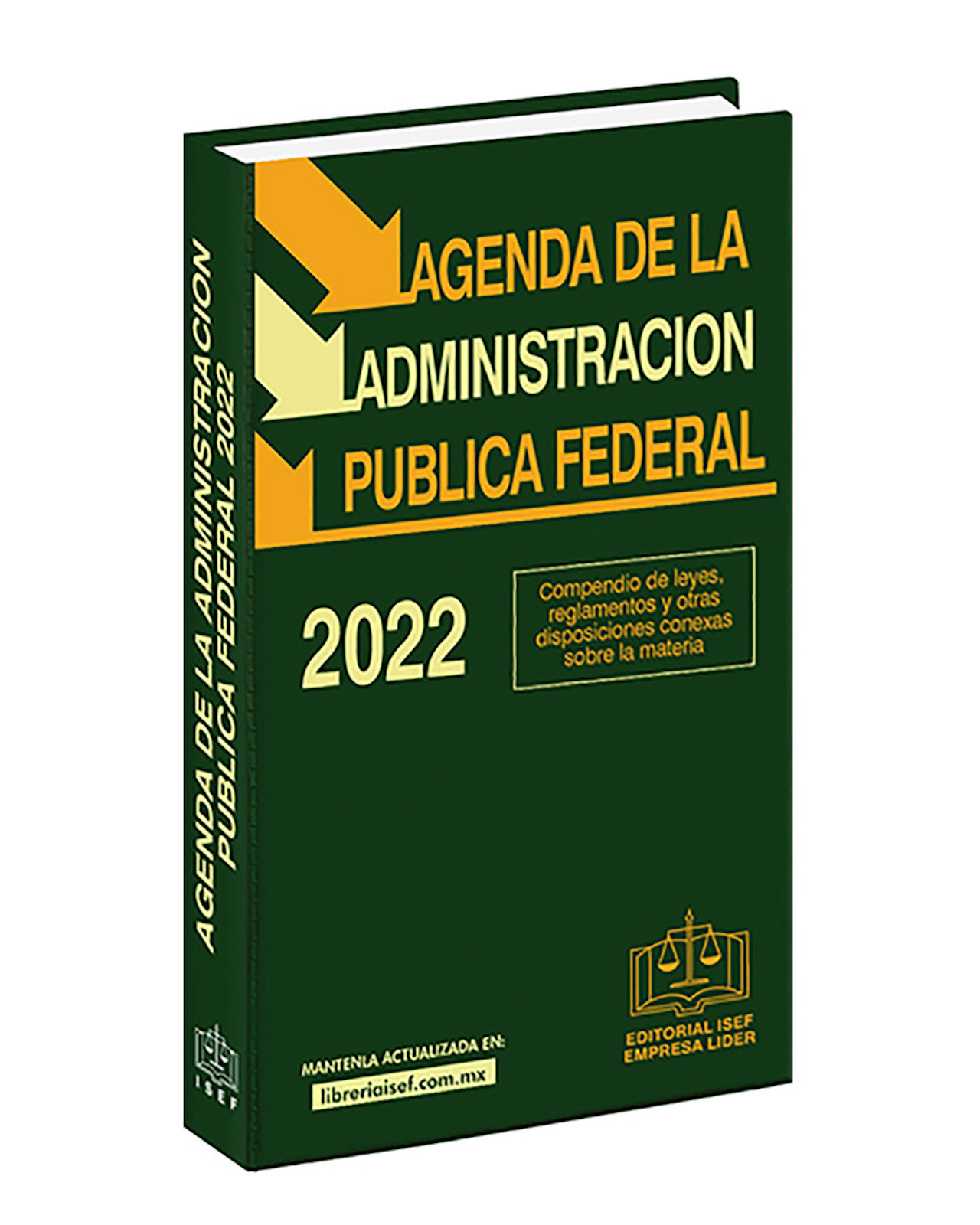 Foto 2 pulgar | Libro '' Agenda De La Administración Pública Federal 2022''