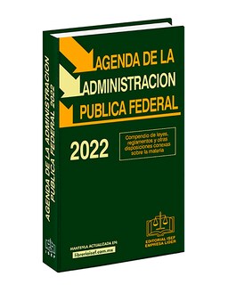 Foto 1 | Libro '' Agenda De La Administración Pública Federal 2022''