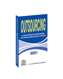 Foto 1 | Libro '' Outsourcing La Subcontratación Especializada, Sus Repercusiones Legales Y Fiscales 2021''