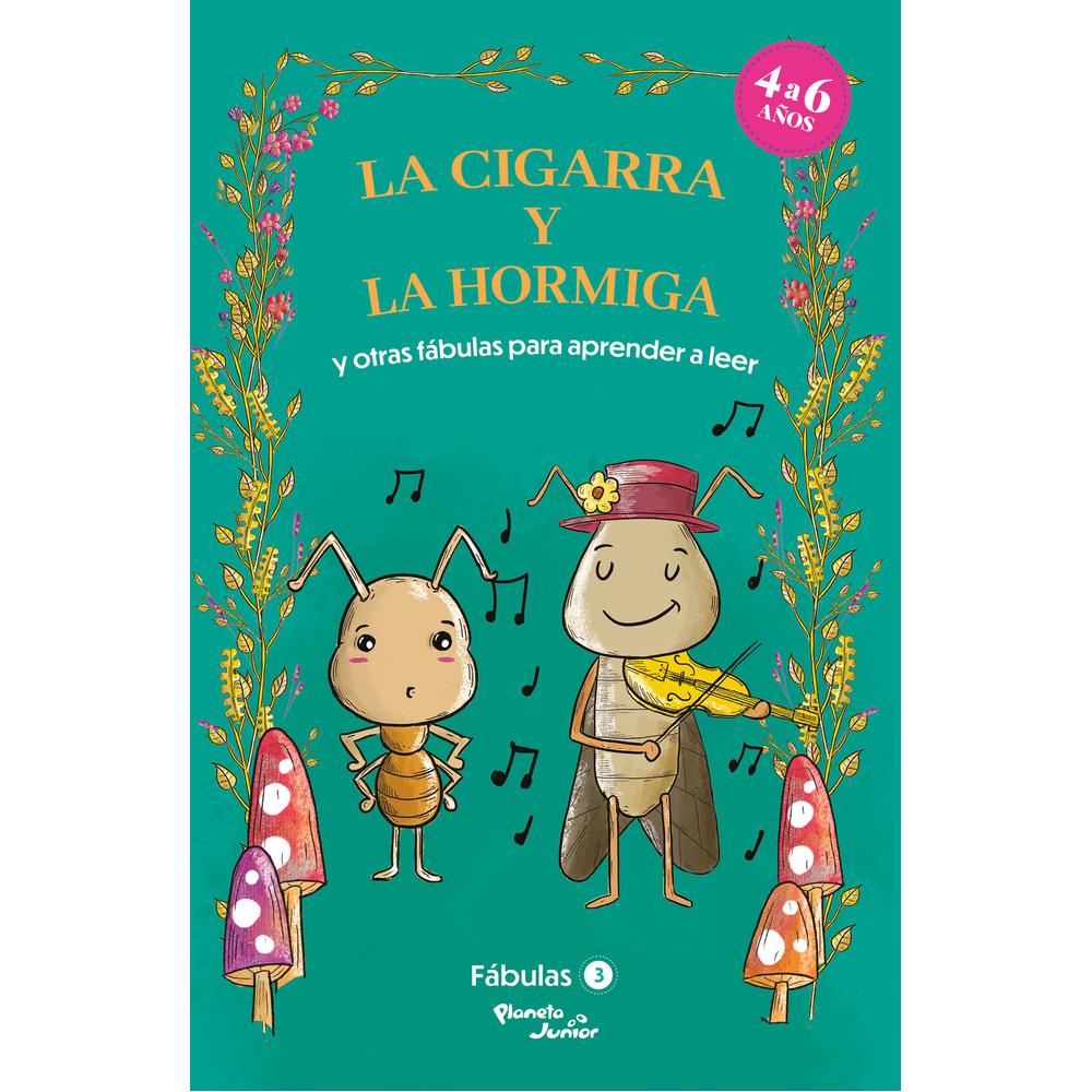 Libro Fábulas 3 La Cigarra y La Hormiga y Otras Fábulas para Aprender a Leer