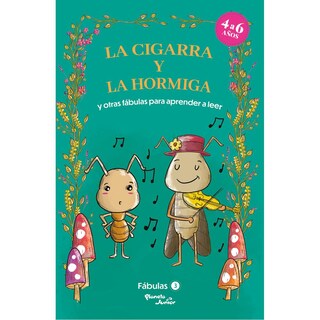 Foto 1 | Libro Fábulas 3 La Cigarra y La Hormiga y Otras Fábulas para Aprender a Leer