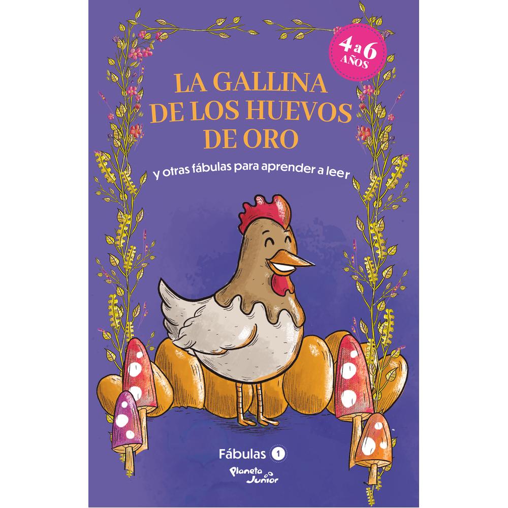 Libro Fábulas 1 La Gallina de Los Huevos de Oro y Otras Fábulas para Aprender a Leer