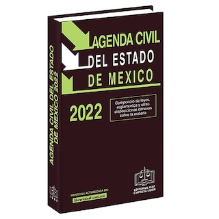 Foto 1 | Agenda Civil del Estado De México 2022 Cadabra & Books