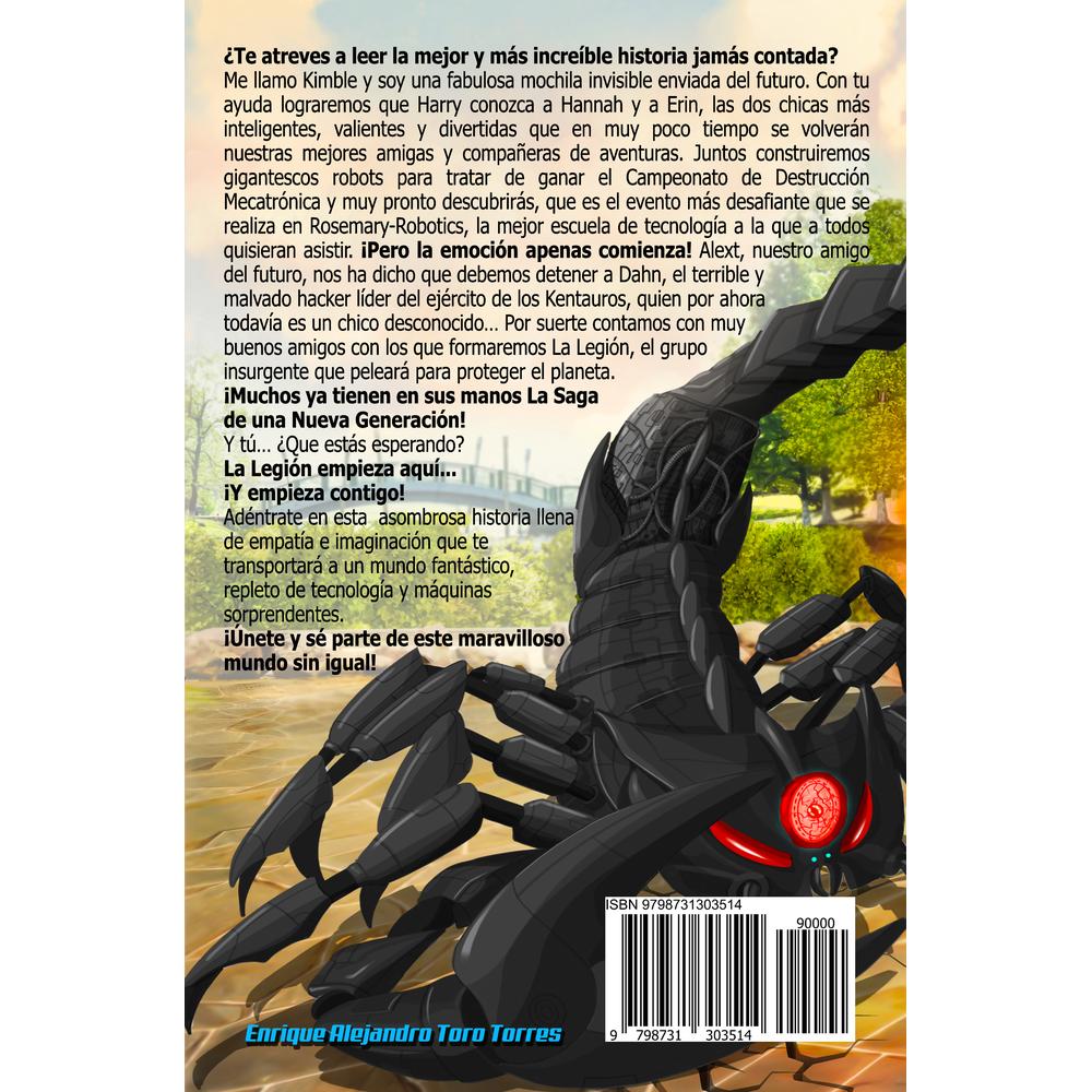 Foto 3 pulgar | Libro Harry Stier Uno: El Ataque Del Robocorpio
