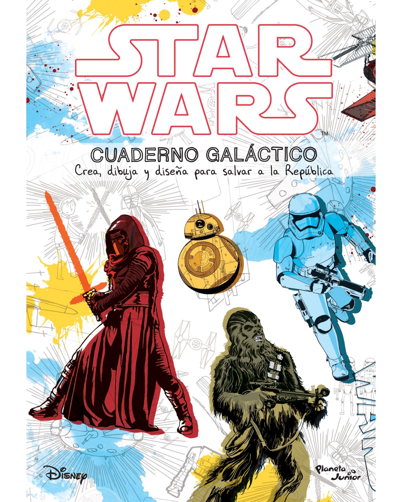 Libro '' Star Wars. Cuaderno Galáctico'' $199