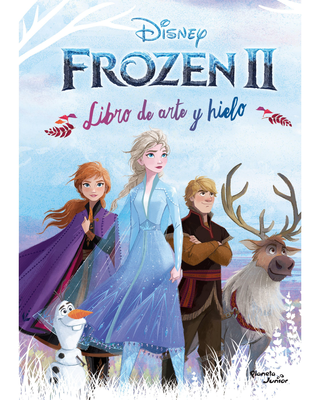 '' Frozen 2. Libro De Arte Y Hielo''