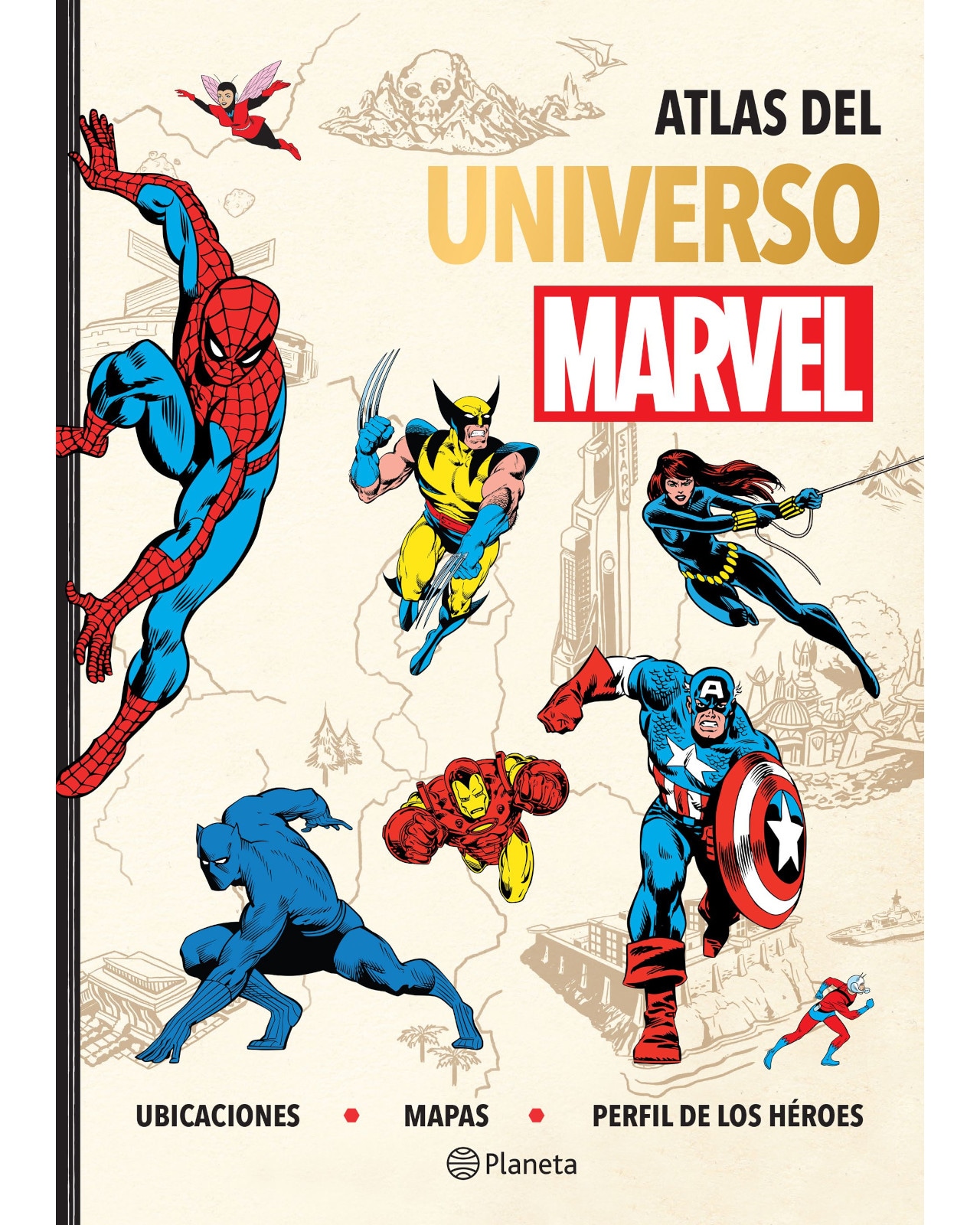 Libro '' Atlas Del Universo Marvel'' $228