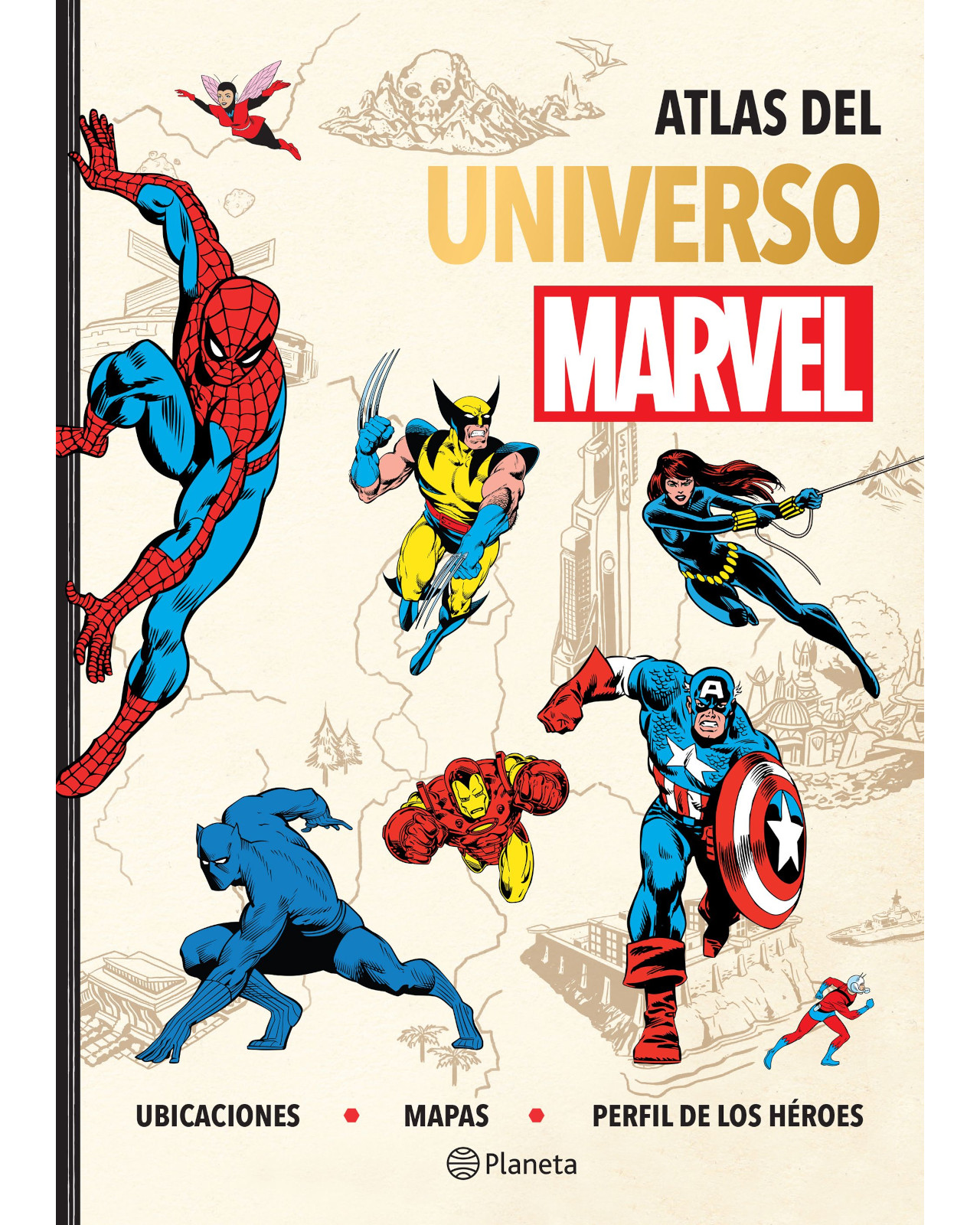 Foto 2 pulgar | Libro '' Atlas Del Universo Marvel''