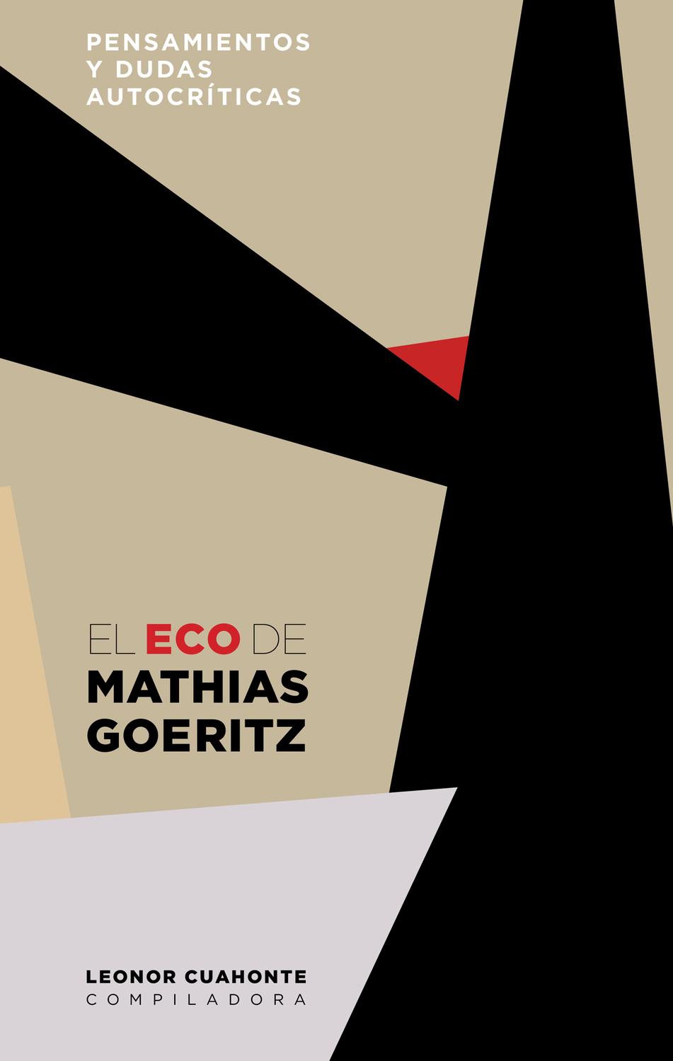 Libro " El Eco De Mathias Goeritz"