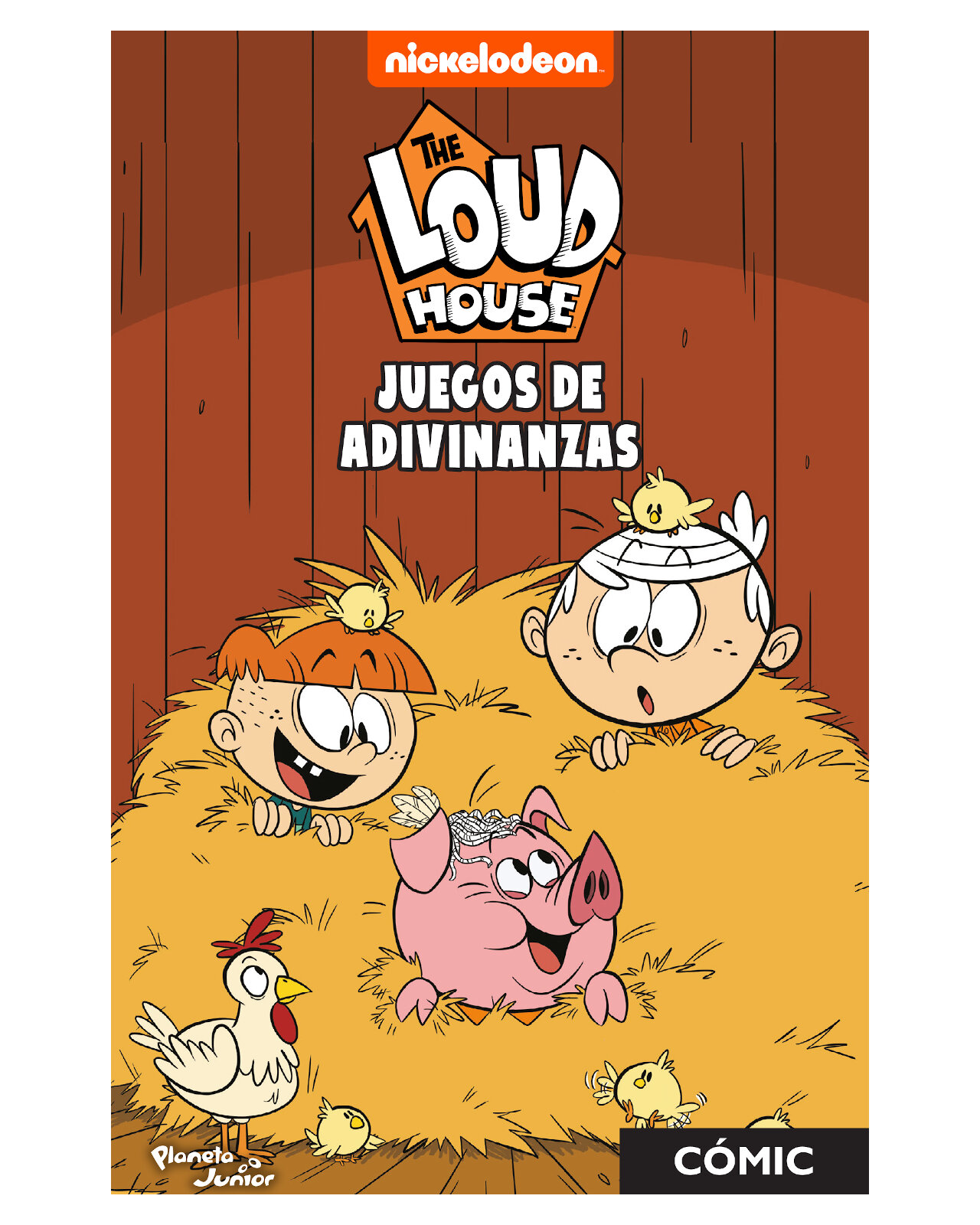 Libro ''the Loud House. Juegos De Adivinanzas''