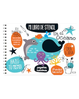 Foto 1 | Libro ''en El Océano, Mi Libro De Stencil''
