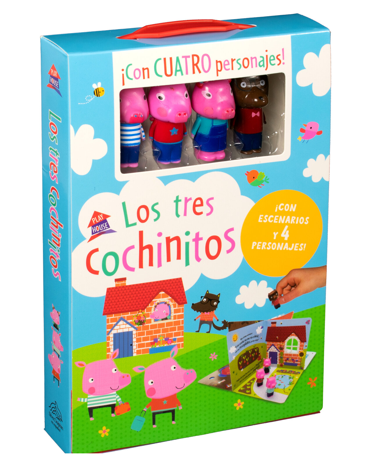 Foto 2 pulgar | Libro ''playhouse: Los Tres Cochinitos''
