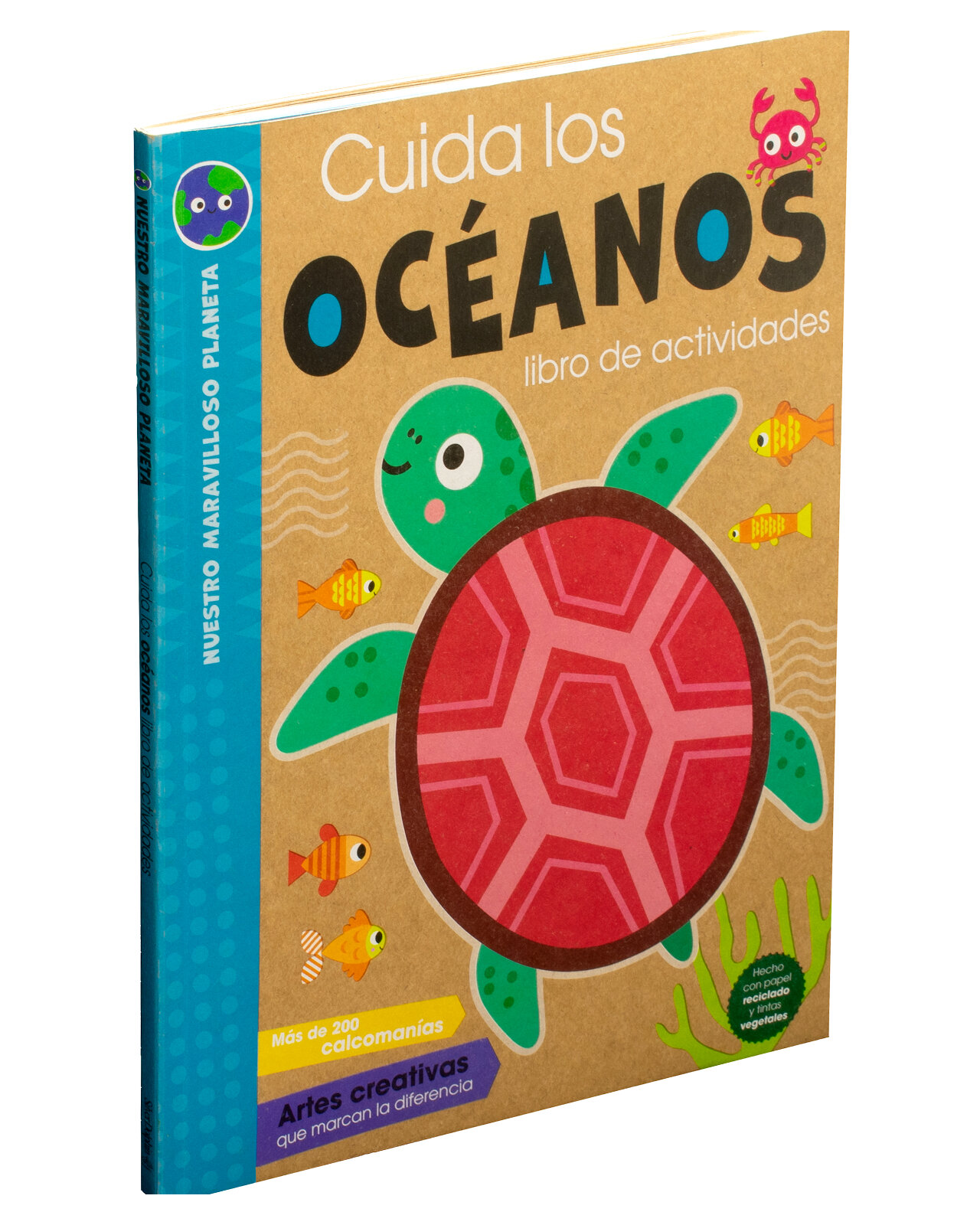Foto 2 pulgar | Libro ''nuestro Maravillos Planeta: Cuída Los Océanos.''