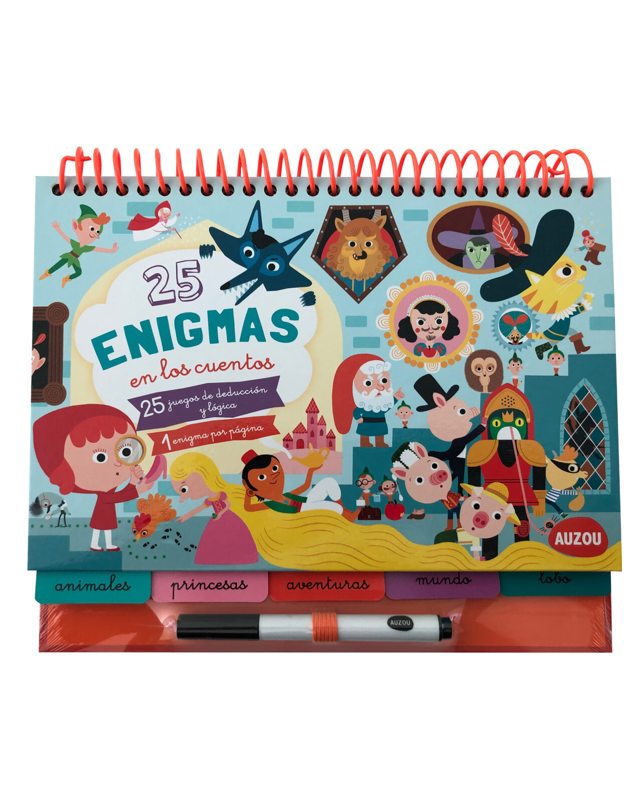 Libro ''25 Enigmas En Los Cuentos''