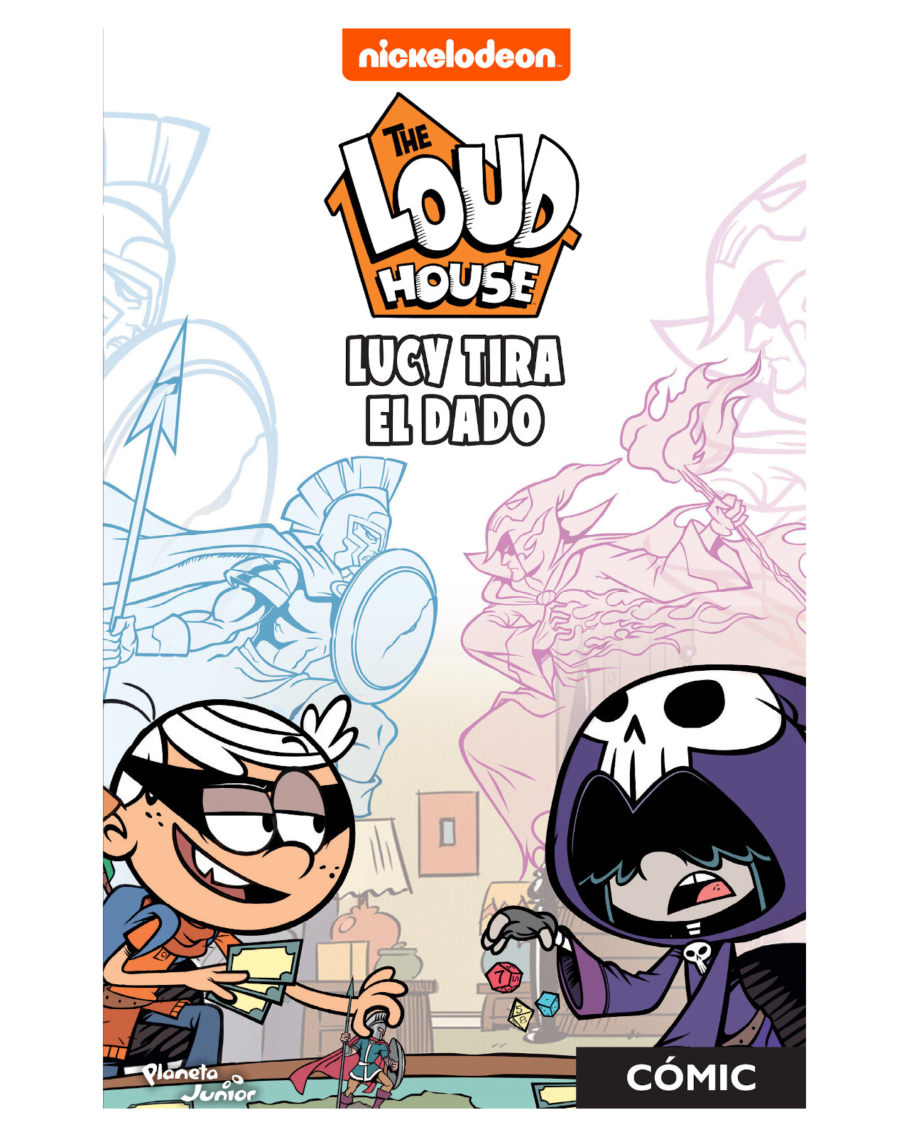 Libro ''the Loud House. Lucy Tira El Dado''