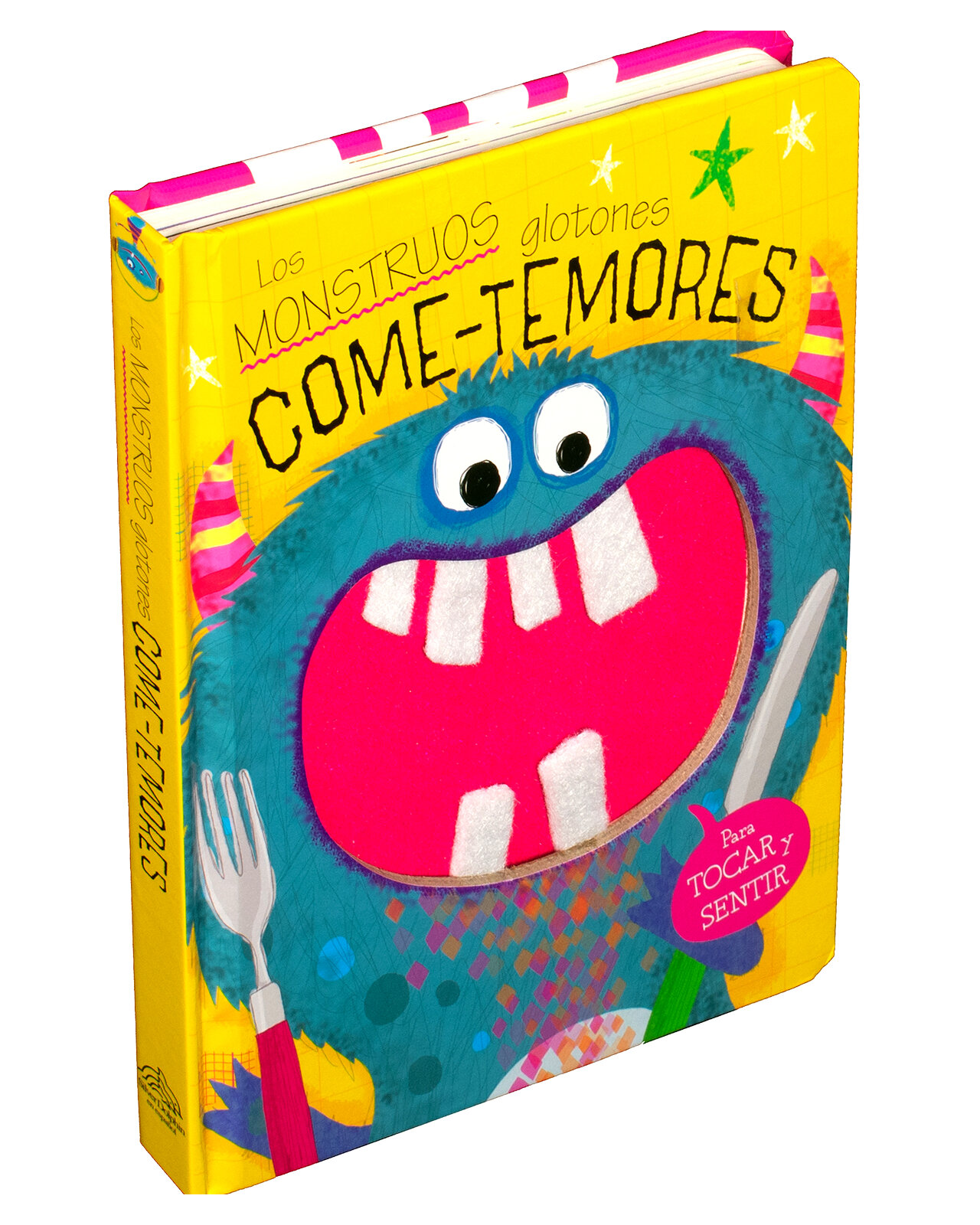 Libro ''para Tocar Y Sentir: Los Monstruos Glotones Come-temores''