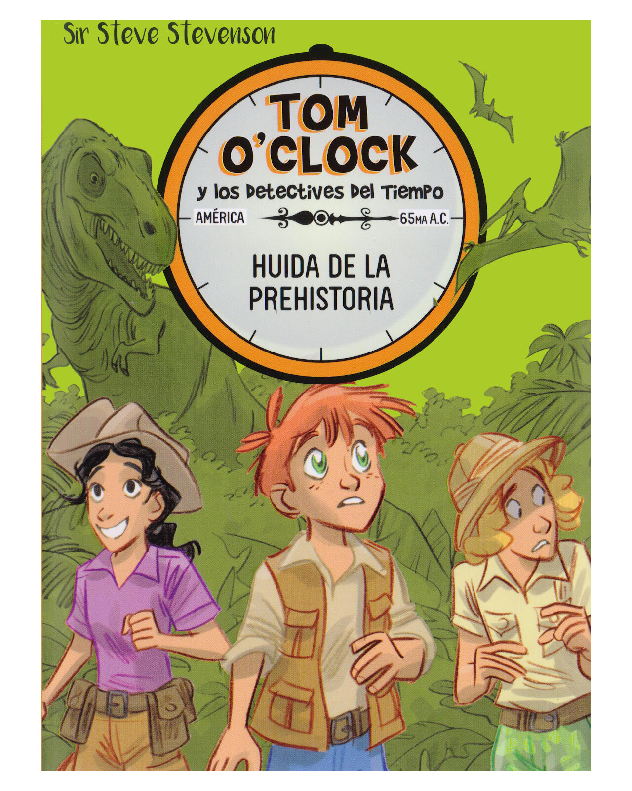 Foto 2 pulgar | Libro ''tom O'clock Y Los Detectives Del Tiempo 8. Huida De La Prehistoria''