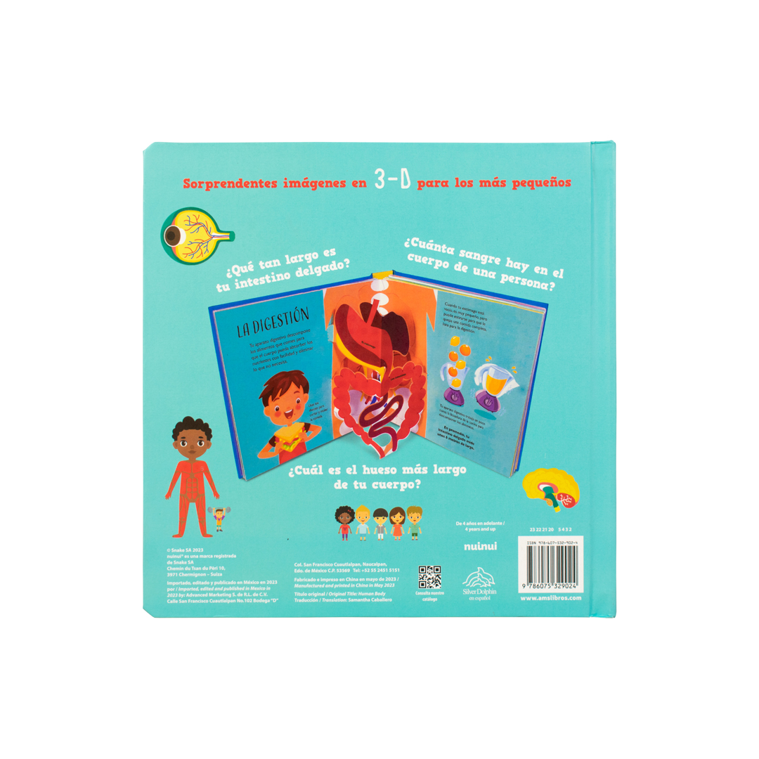 Foto 5 pulgar | Libro ''amazing Pop Ups: El Cuerpo Humano''