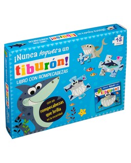Foto 1 | Libro ''libro Con Rompecabezas: ¡nunca Toques A Un Tiburon!''